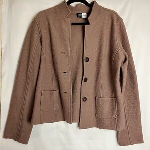 Saks Fifth Avenue Threads Women's Brown 100% wool jacket